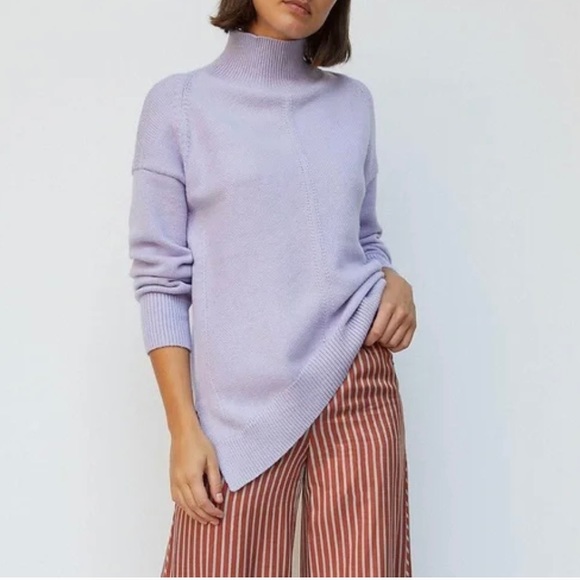 Anthropologie Sweaters - Anthropologie Maeve • Crystal Tunic Oversized Sweater in Lavender Purple, Large